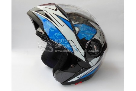 Шлем- трансформер BLD черно-синий