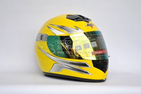 Шлем-интеграл BLD №-878 желтый