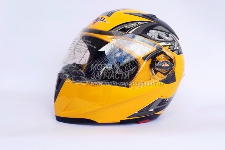 Шлем-трансформер BLD №-158 желтый 