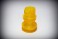 Патрубок фильтра силикон Honda DIO желтый JYMP