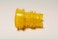 Патрубок фильтра силикон Honda DIO желтый JYMP