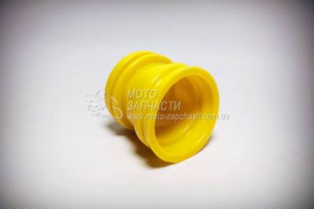 Патрубок фильтра Дельта силикон SALO желтый