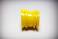Патрубок фильтра Дельта силикон SALO желтый