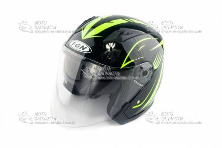 Шлем открытый FGN FX-512 черный