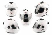 Шлем-трансформер FGN FX-889 белый + очки