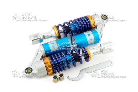 Амортизаторы Honda Dio AF-27 280 мм газомасляные NET синие
