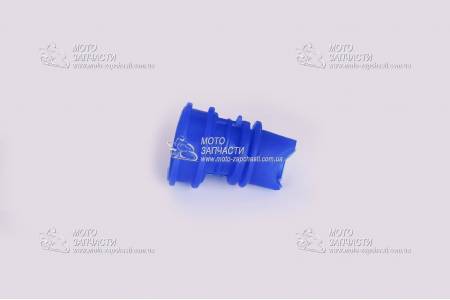 Патрубок фильтра силиконовый Honda DIO AF-27 синий
