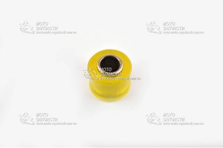 Сайлентблок амортизатора Альфа 12 мм силиконовый желтый