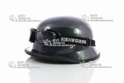 Шлем-каска NAZI карбон+очки BLD №-130