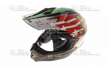Шлем кроссовый MONSTER ENERGY MRC