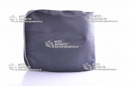 Чехол сиденья ЯВА-350 (634) 6V темносерый серебристый кант LIPAI