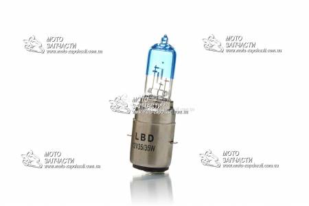 Лампа фары BA20D 12V 35/35W LBT белая Лампа фары BA20D 12V 35/35W LBT белая