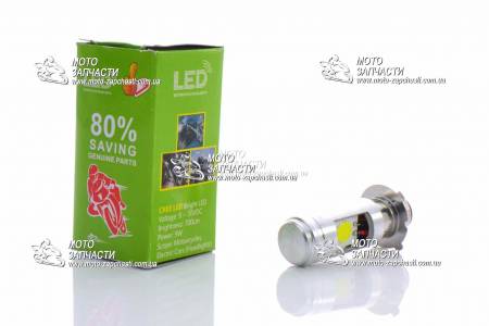 Лампа фары LED Honda Dio P15D 35/35W 2 кристалла CREE