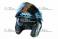 Шлем-трансформер FGN + очки черно-синий