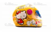 Шлем-интеграл детский FGN Hello Kitty желтый 