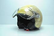 Шлем-полулицевой BLD №-226 PILOT золото