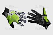 Перчатки мото O`NEAL Monster Energy черно-зеленые
