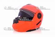 Шлем-трансформер FGN №-889 оранжевый + очки