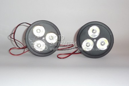 Противотуманки LED пара 9 W 8