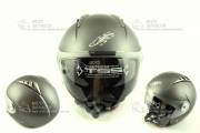 Шлем-полулицевой LS-2 №-545 серый мат + очки