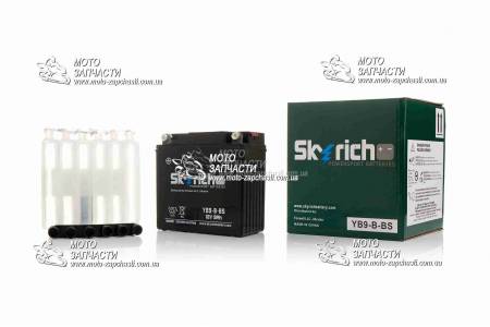 Аккумулятор мото 9A/12 SKYRICH кислотый Аккумулятор мото 9A/12 SKYRICH кислотый
