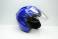 Шлем-полулицевой JYMP №-502 синий