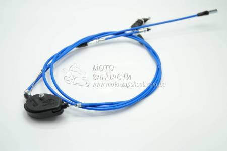Трос газа Yamaha Axis-90 l-1600 мм силикон XH-MOTO синий