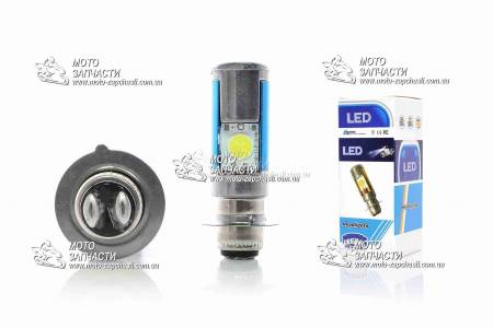 Лампа фары LED Delta 35/35W 1 ус 2 крист BLUELED