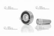Подшипник переднего колеса Alfa 6300 закрытый 10*35*11 мм тубус ХАРП
