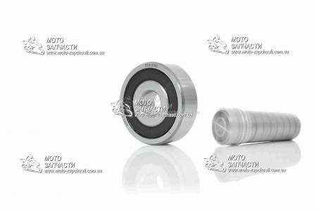 Подшипник переднего колеса Alfa 6300 закрытый 10*35*11 мм тубус ХАРП Подшипник переднего колеса Alfa 6300 закрытый 10*35*11 мм тубус ХАРП