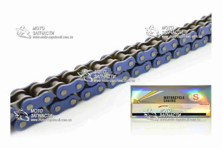 Цепь ходовая 102L/428HV сальниковая SEE синяя