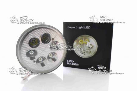 Оптика фары LED Alpha 6 диодов WOYE круглая