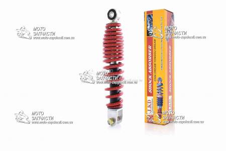 Амортизатор Yamaha JOG h-235 мм+болт LKD красный