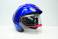 Шлем-полулицевой XYZ mod:832+козырек синий