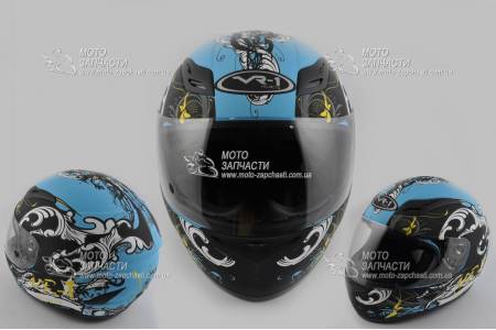 Шлем-интеграл VR-1 CFP-05 matt blue