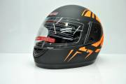 Шлем-интеграл BLD/F2 №-825 SPEED черно-оранжевый мат