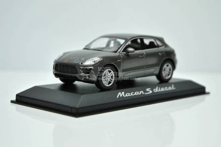 1/43 модель Porsche Macan S Diesel 2013 Achat Gray Metallic Dealer Version