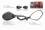 Дзеркала Yamaha YBR-125 M10+перехідники SEE