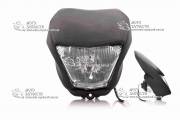 Обтекатель+фара Viper CB-125 черный мат