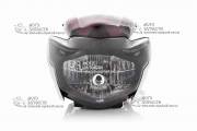 Обтекатель+фара TVS APACHE GN-180 черный