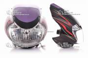 Обтекатель+фарой BAJAJ DISCOVER 135 черный
