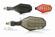 Повороты LED XH D-128 гибкая ножка+габарит
