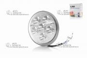 Оптика фары LED Alpha 6 диодов d-140 мм XH