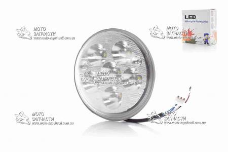 Оптика фары LED Alpha 6 диодов d-140 мм XH Оптика фары LED Alpha 6 диодов d-140 мм XH
