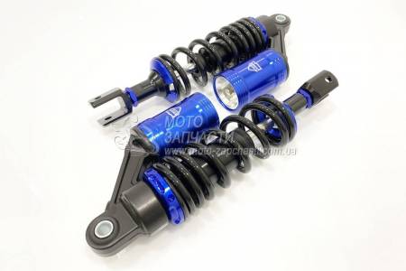 Амортизаторы Honda Dio 280 мм газомасляные JWBP Taiwan черно-синие