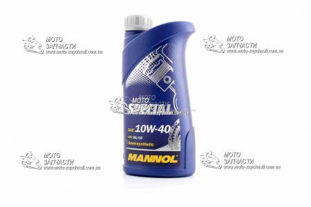 Масло моторное 4-х тактное MANNOL 1L 10W-40 полусинтетика 