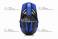 Шлем кроссовый VLAND mod:819 + стекло черно-синий