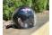 Шлем-полулицевой JF 203 черный глянец