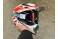 Шлем детский кроссовый с очками FOX 126 WHITE