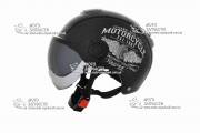 Шлем-полулицевой детский DAVID mod:310 MOTORCYCLE черный